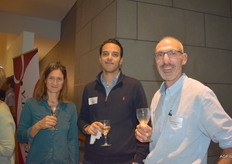 Kerstin Mahler, Moudrik Hamza (Enza Zaden) en Herre van der Sloot (Enza Zaden)