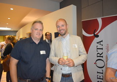 Bas Bouhuijzen (Monsanto) en Frederik De Witte (Bayer CropScience)