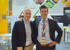Dick Donker van Cape Five met Maarten van Fraassen van Global Fresh International