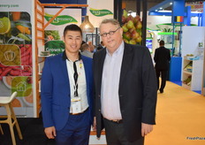 Luc Lieweilie (Hoogsteder) met Frans Timmers (Hagé International)