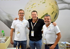 Het Levarht-team: Verry Veel, Pepijn de Jong en Claas van Os