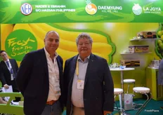 Paul Smits (NEH) en Frits Popma van Popma Fruit Expertise werken al 30 jaar samen in de bananenindustrie