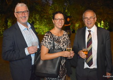 Willem Kokkeel (InnoFresh Agricultural Science and Technology Development), Anja Kokkeel-van Galen (Eurasia Connection) en Alex von Stempel (Cool Logistics)