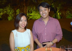 Lorraine Ho van de Chinese University of Hong Kong met advocaat Hayden Li