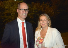 Rainer Horn en Anja Vogt van Hamburg Süd