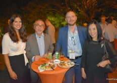 Patsy Cheung (Chef’s Garden), Marcel Sieira (GS1 Australia), Fred Lam (IBM Food Trust) en Johanna Maukner (Messe Berlin)