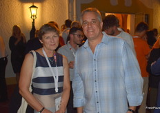 Anne-Marie Arts van The AgriChain Centre met Mitch Grosky van Smart Yields