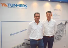 Hein Kortebos en Ronald Dekker van Tummers Food Processing Solutions.