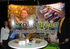 Laura Godrie en Joop van den Hoek van Exotic Green.
