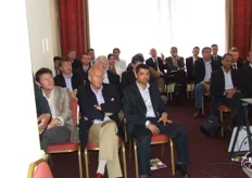A varied company of invitees from The Netherlands attended the presentation.