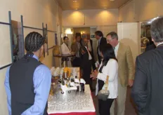 After the presentation all guests were treated to a drink and a lunch.