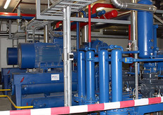 Het hart van het nieuwe koelhuis.