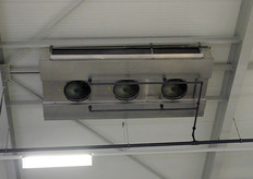 Koeling voor de geconditioneerde ruimte.