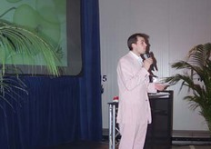 Ceremoniemeester Erik Pekel