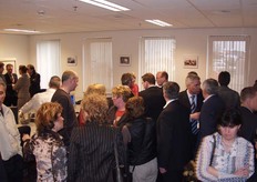 Volle bak in het kantoor van Derix FreshTrans