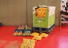 Hoewel er in Nederland en dus ook in België momenteel steeds meer aardappelen worden gerooid, liggen er op het invoercentrum ook nog altijd volop importaardappelen.