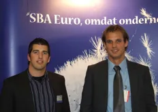Jeroen en Jeroen van SBA Euro.