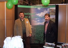 Roelof van Looij en Fred Eysink van Agritrader.