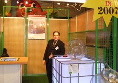 Bij Asepta wilde Michel de Wit wel op de foto.