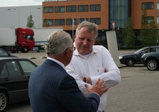 Jan en Ben in druk overleg