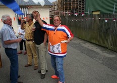 Peter van Drunen kon om Aad van Herk wel om lachen