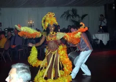 Braziliaanse danseres trok alle aandacht