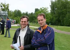 Martin Otten en John Born (P&O Nedloyd)