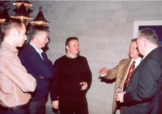 Sjaak Moerman in gesprek met z'n gasten