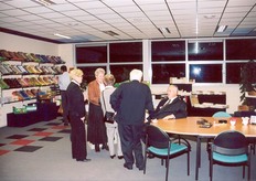 Showroom op de derde etage van het kantoor