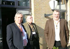 Bertus Bik (Mabe Holland), Jan Benschop (Befru) en Ben de Groot (de Groot Int.)