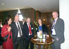 Cees Koornstra, Alex Prins met echtgenotes en Jelle Koornstra