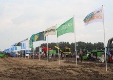 Door de gunstige weersomsandigheden - althans, in ieder geval geen regen - was er ook veel animo voor de buitenactiviteiten.