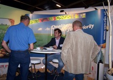 Van Rijn was ook afgekomen op de bedrijvenmarkt...