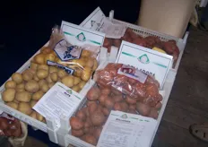 Veel verschillende rassen aardappelen waren er natuurlijk te zien op de Aardappeldemodag.