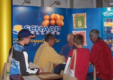 Drukte bij Schaap Holland...