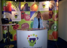 Eén van de achterliggende gedachten van de Aardappeldemodag is het doen stijgen van de consumptie. Natuurlijk mag AGF Promotie Nederland dan niet ontbreken. De organisatie was vertegenwoordigd door Louise Vellekoop (foto) en directeur Robbert Poort.