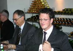 Thijs Schenk, de rechterhand van Frederik van der Monde bij de promotie van Amerikaanse peren