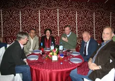 Harry Surminski (Nedelpac), Khaled Benchaalal (Nederlandse ambassade in Algerije), Homa Ashtari (Ministerie van LNV), Hans van Es (Dutch Produce Association), Rein Osinga (T. van Noort) en Gert Vischer (Eco 2 Clean).