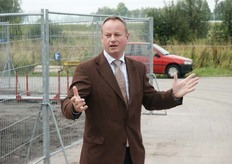 Dhr. Arend de Boer van Winters Bouwbedrijf aan het woord.