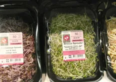 De meeste sprouts van Van der Plas Sprouts kunnen ook als biologische variant worden geleverd