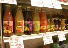 Ook andere convenienceproducten, zoals het volledige assortiment vruchtensappen van Schulp