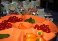 De Vitamini's van de Rainbow Growers Group, die door de aanwezige detaillisten werden gekozen tot innovatie van het jaar.