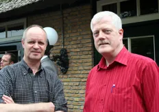 Ger van Burik en Wim Geurts. Wim werkte tot voor kort bij Bakker en Leenheer, maar versterkt sinds 1 mei het team van AGF.nl.