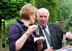 Nicole van Bebberen en Jan de Groot