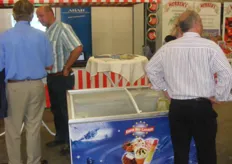 Bij ABAB accountants werd er ingespeeld op het warme weer, voor iedereen een ijsje.