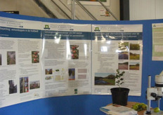 Stand van PPO fruit met informatie.