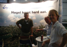 Marco van Wijk, John Hendrikx, en een medewerker van PPO Randwijk.