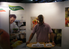 Jos de Wit van NFG in de stand van de Greenery.