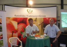 Ger van der Have van Fruitmasters en Jan Schreuders van Vereinigte Hagel.