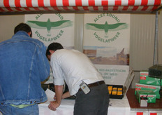 Veel belangstelling voor vogelafweer.